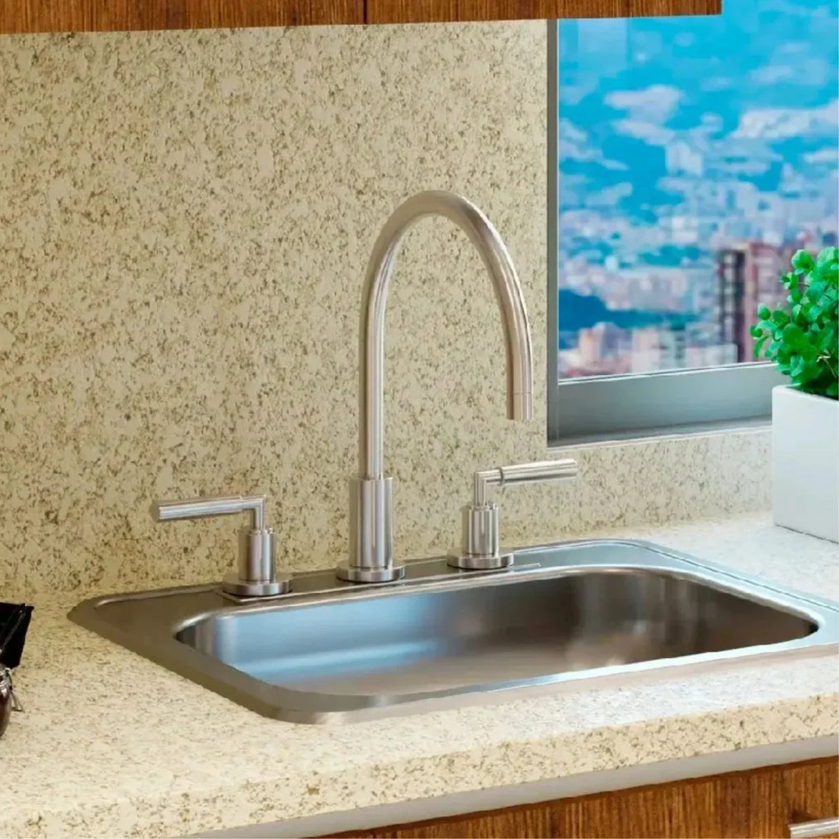 Lavaplatos 38*38 Cms Acero Inoxidable