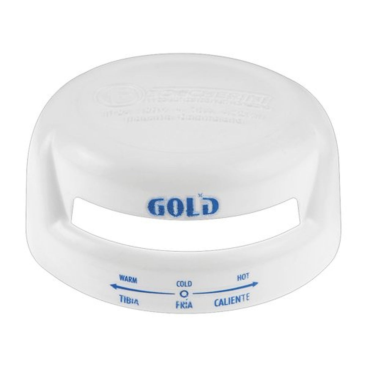Tapa Blanca con Selector para Ducha Gold 110 V, vista del repuesto