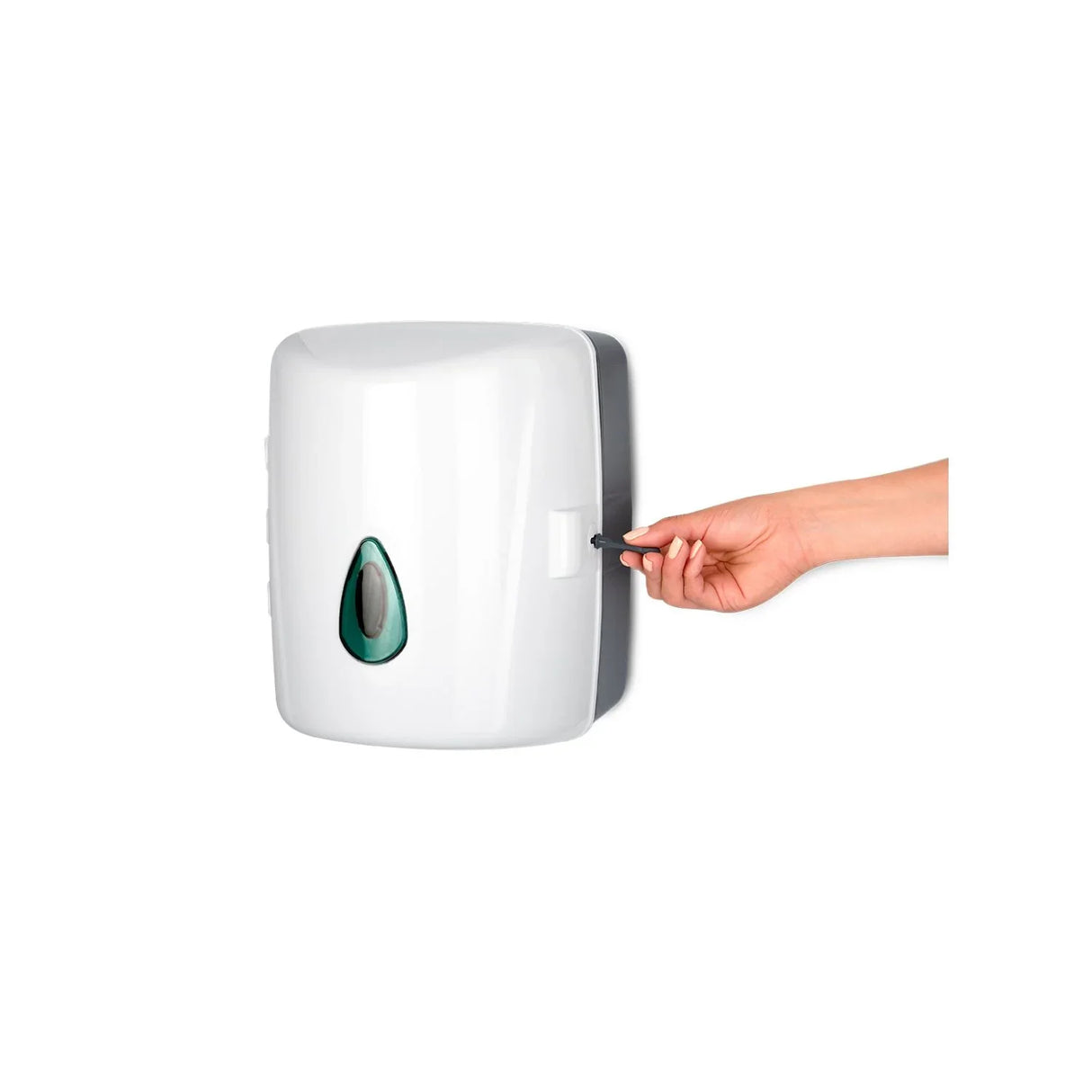 Dispensador de Toallas de papel en ABS Center Pull