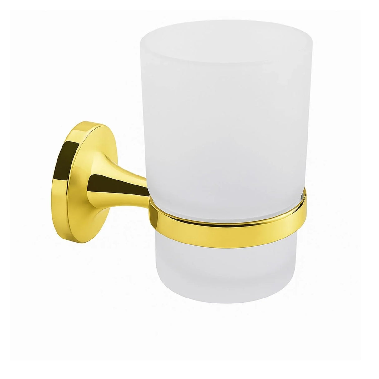 Set Accesorios Baño Metálico Dorado 6 Piezas Instalación Pared