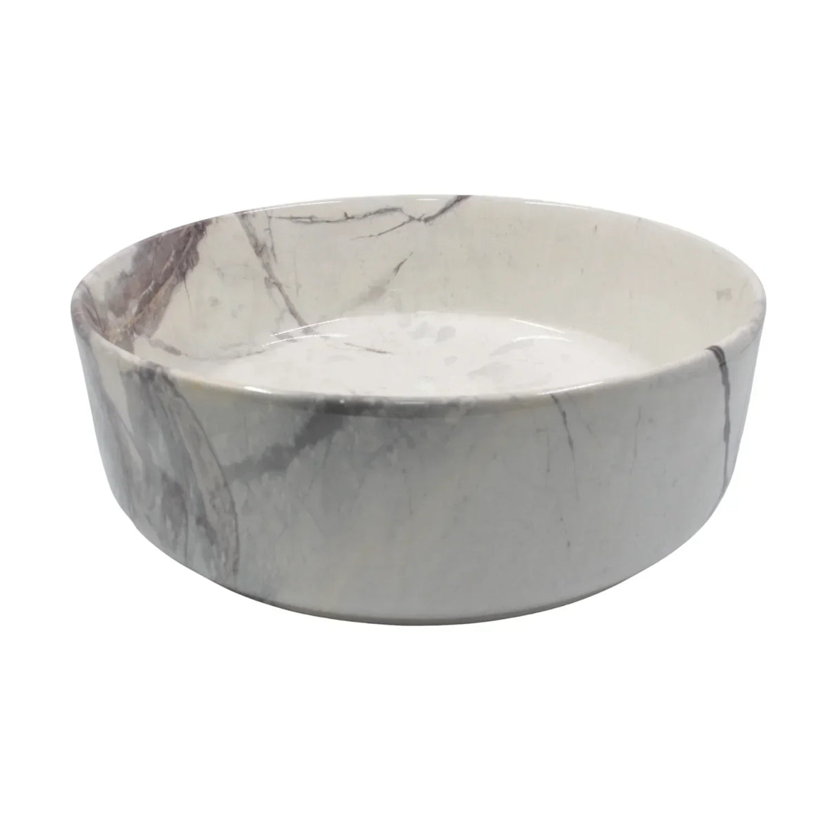 Lavamanos Sobre Poner Garda Blanco – Diseño Mármol Elegante y Moderno