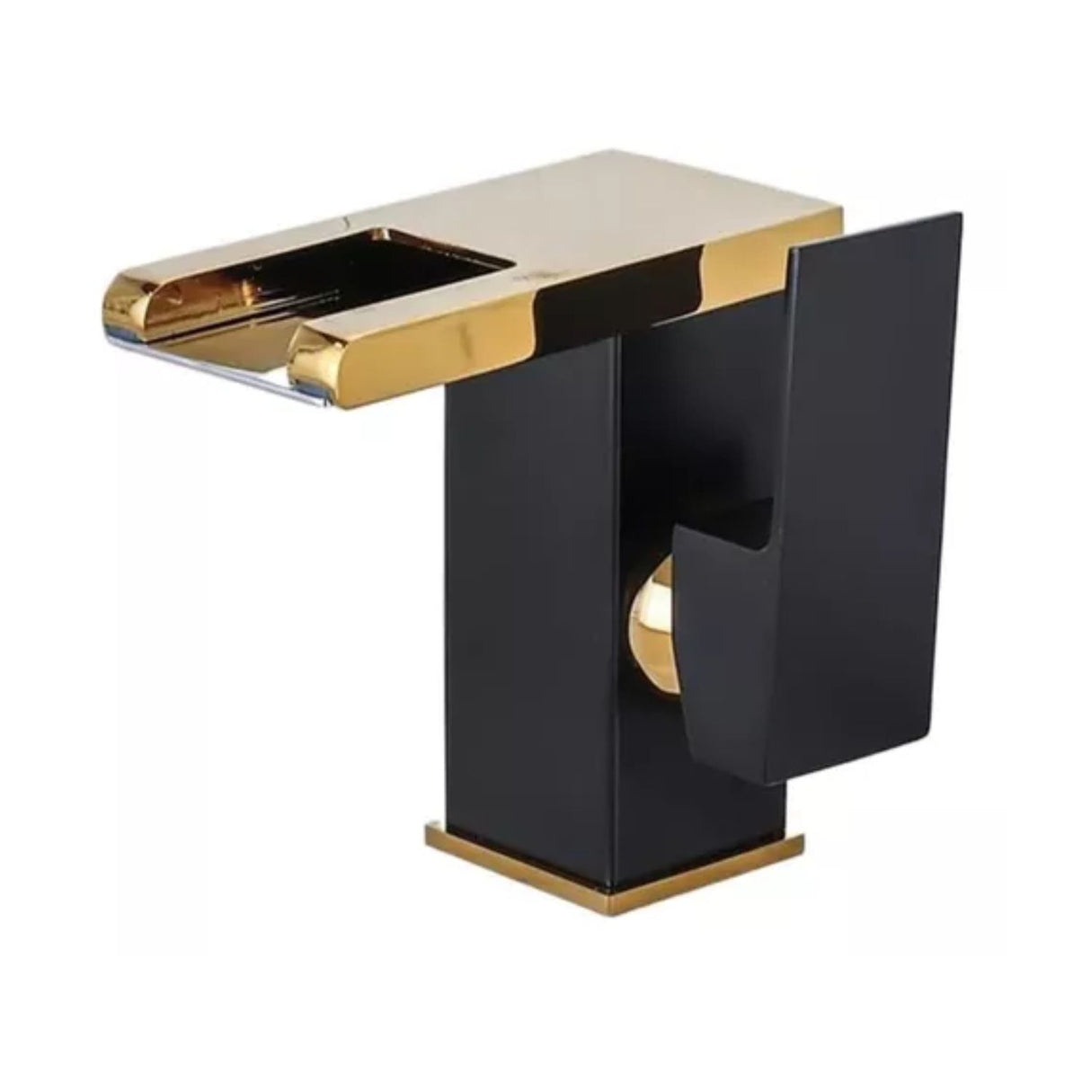 Grifería Lavamanos Baja Para Baño En Acero Inoxidable Mate Con Monomando Y Ahorro De Agua