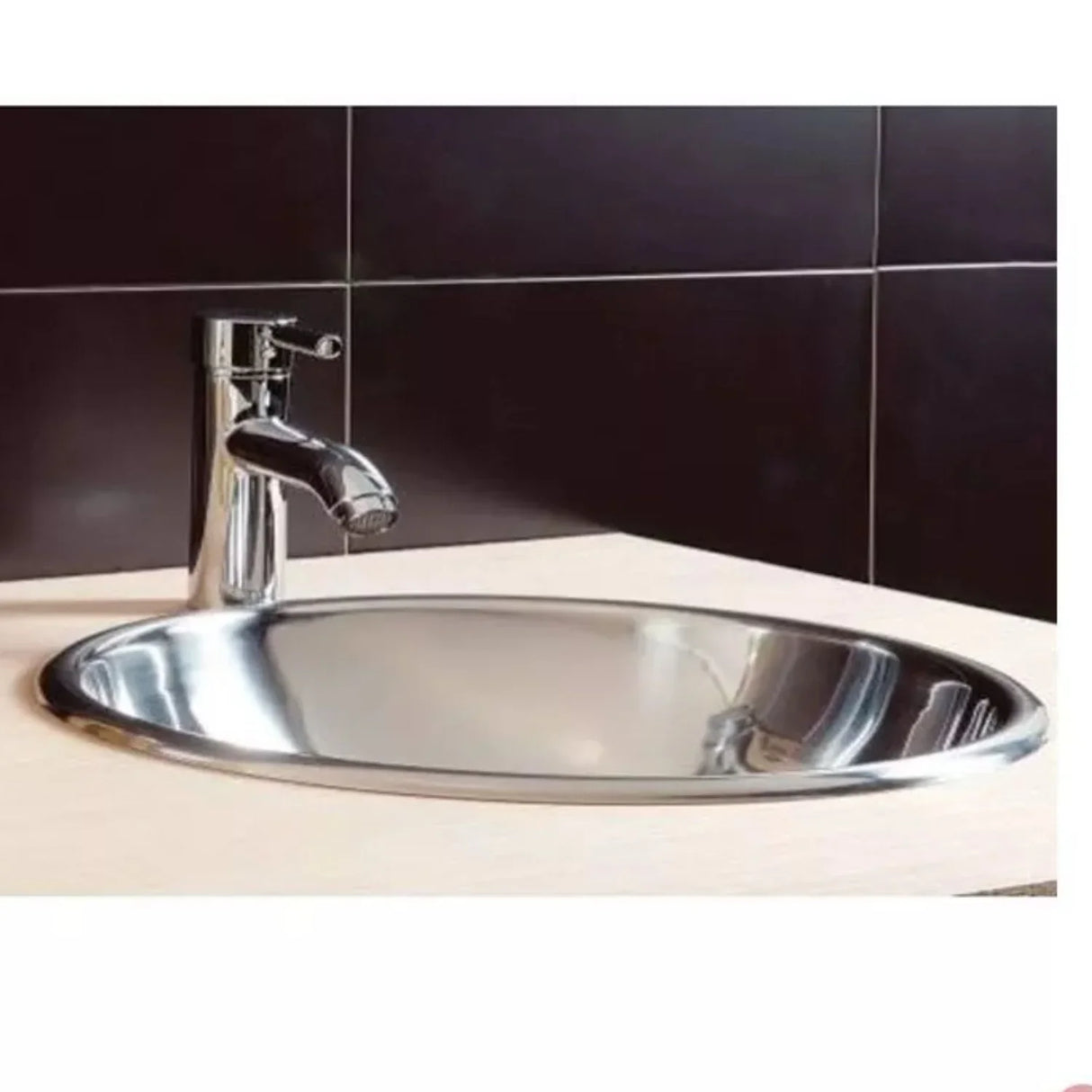 Lavamanos Poceta Acero Inoxidable Brillante