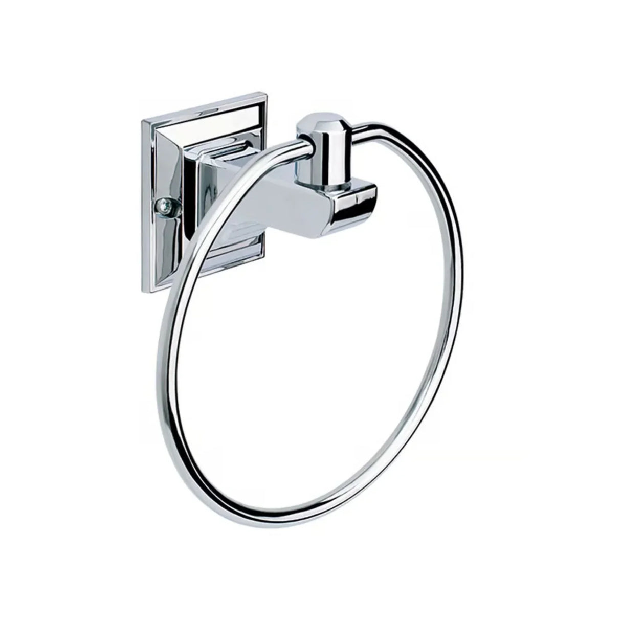 Toallero Redondo Tamesis ABS Cromado