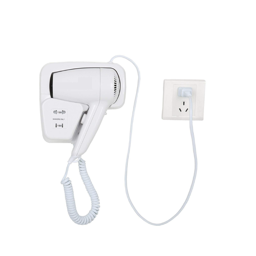 Secador de Cabello Empotrable Tipo Hotel