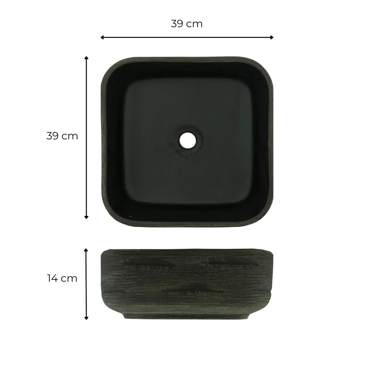 Lavamanos Cuadrado Panther