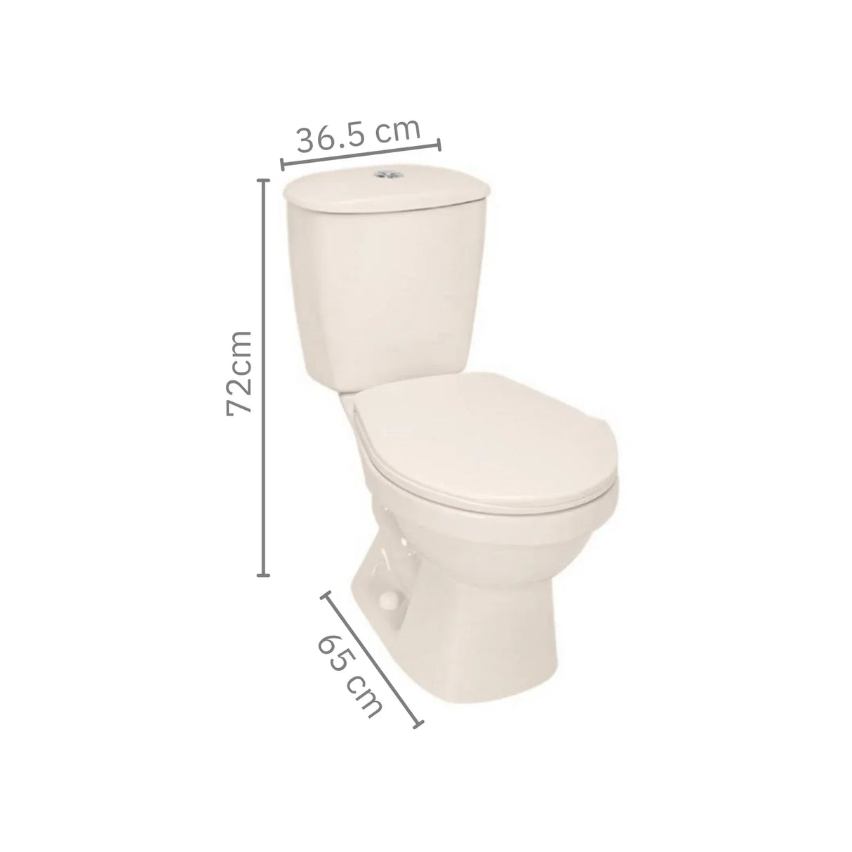 Sanitario Laguna Beige De Lujo.