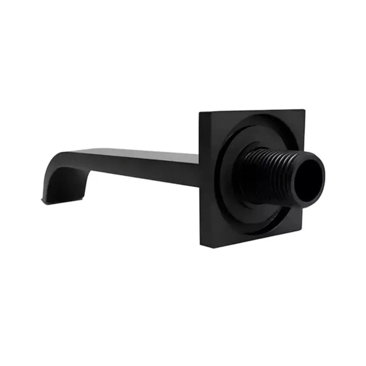 Pico para Tina o Jacuzzi Cuadrado Negro Mate