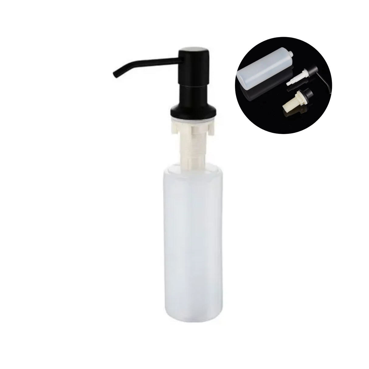 Dispensador De Lavaplatos Negro