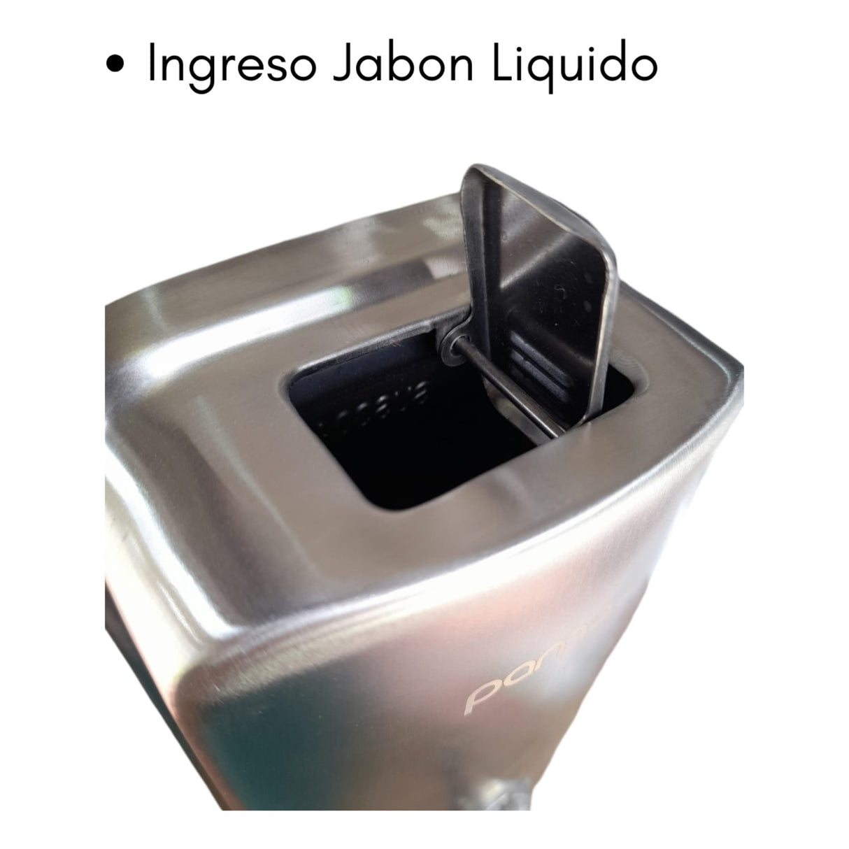 Dispensador Institucional Jabón Líquido 800 Ml Acero Inoxidable