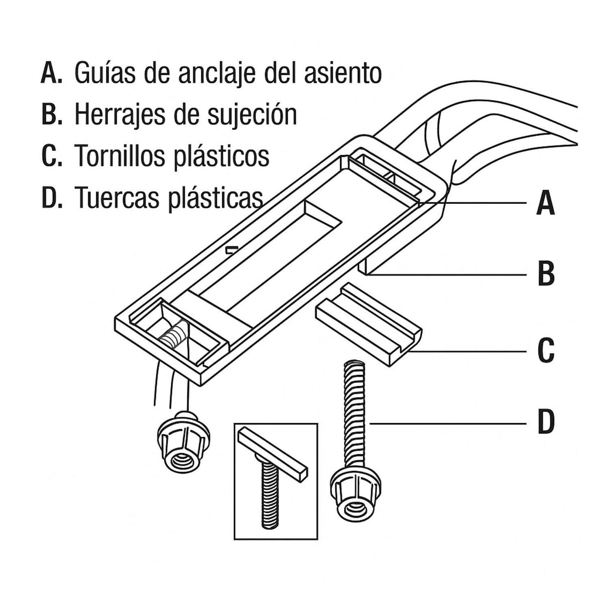 Asiento Sanitario Redondo Caída Lenta Lujo Universal