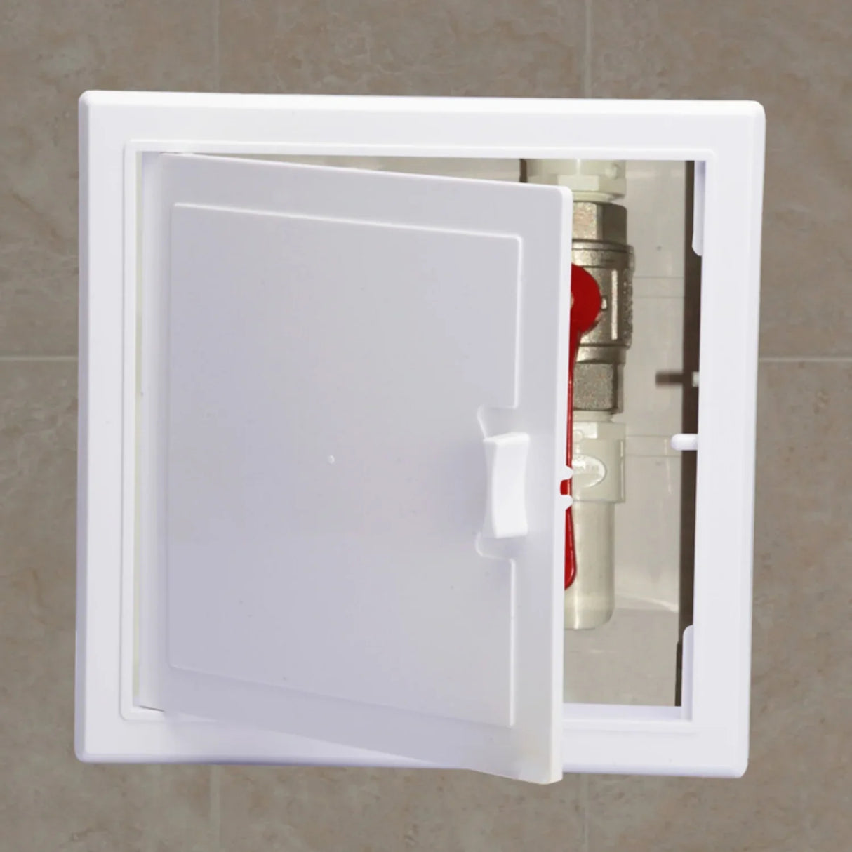 Tapa Registro Plástico 25X25 Externo 20X20 Interno