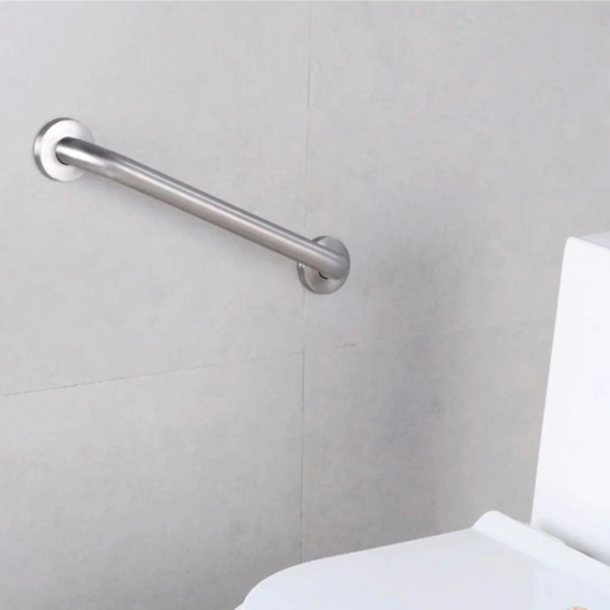 Barra Apoyo Ducha Acero Inoxidable 40Cm Antideslizant