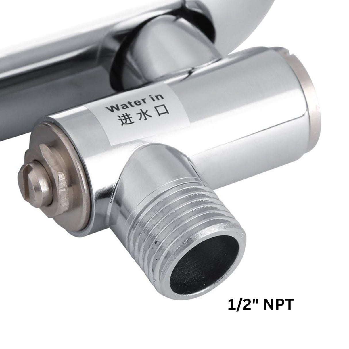 Valvula Descarga Automatica Orinal Sensor Infrarrojo Laton Cromado