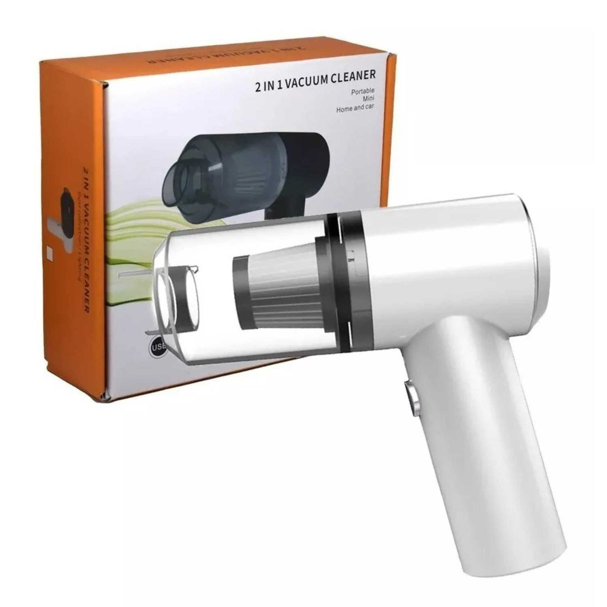 Aspiradora Portatil 2 en 1 Recargable PC