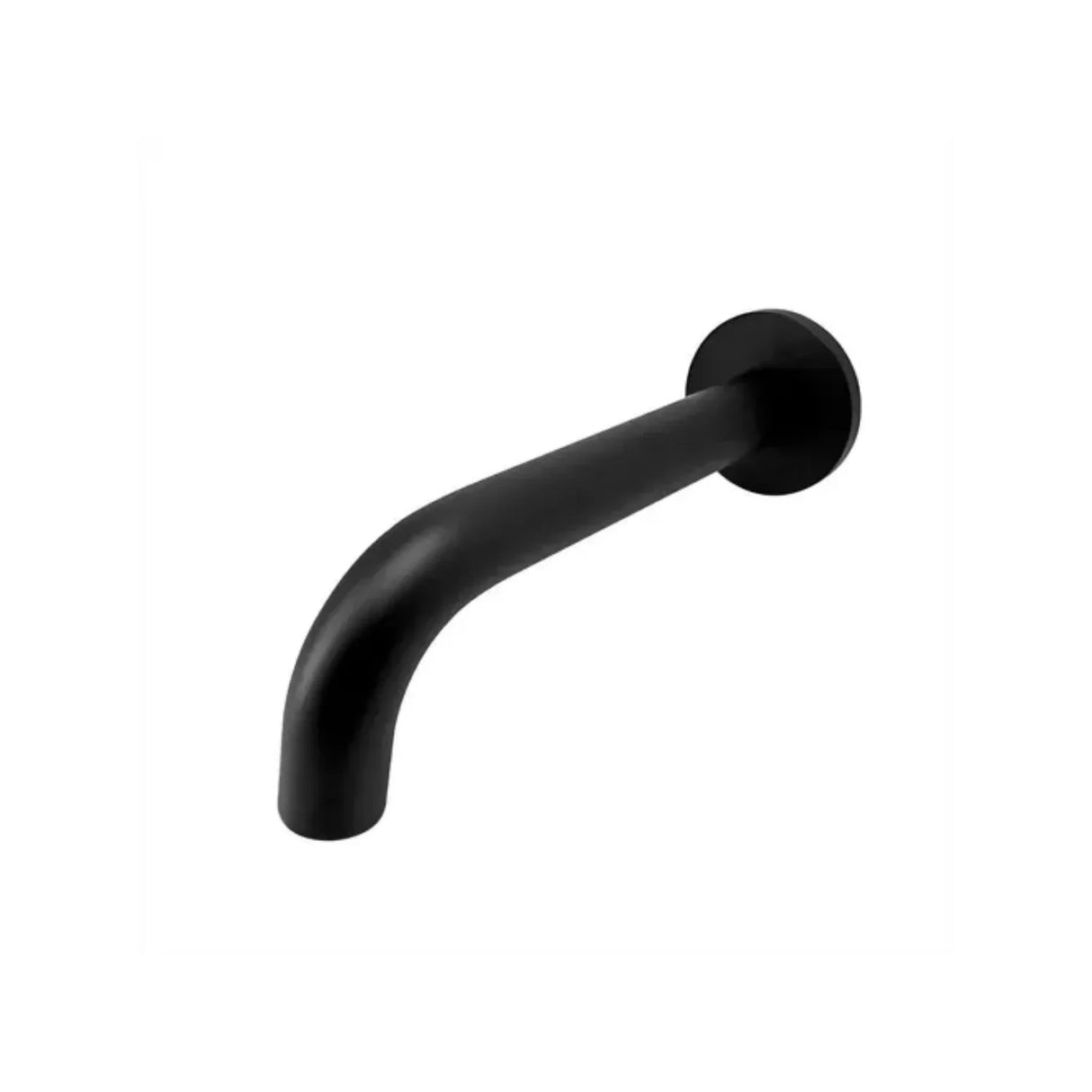 Pico Brazo para Tina Negro de 1/2 de 19 cm