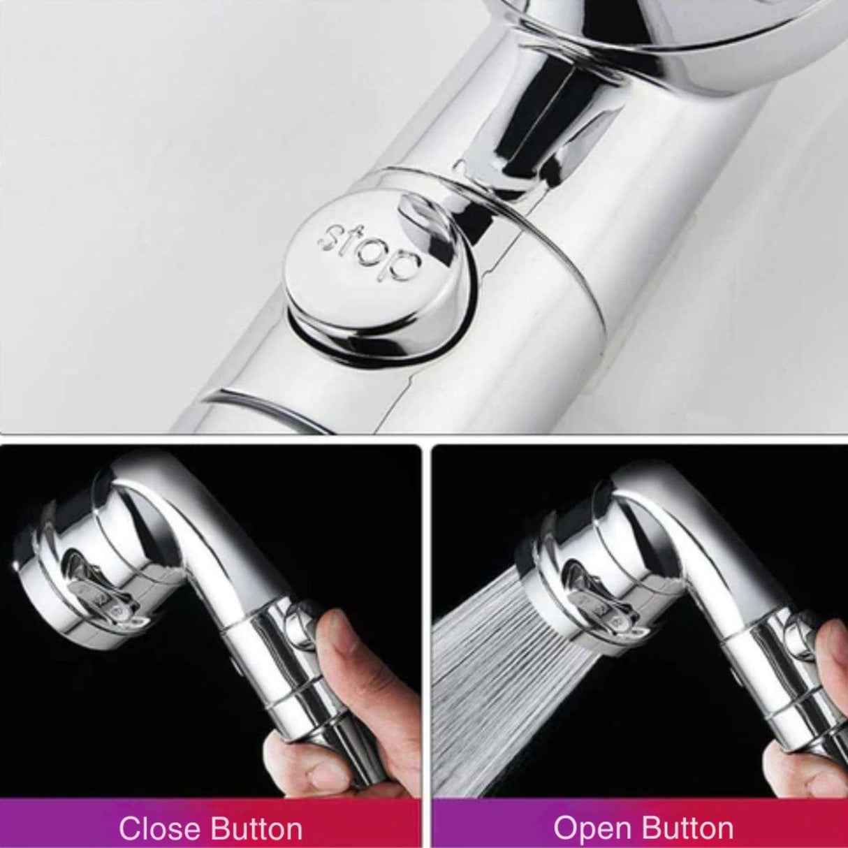 Extensor de Grifo con Ducha de Mano Flexible Alta Presión para Lavamanos