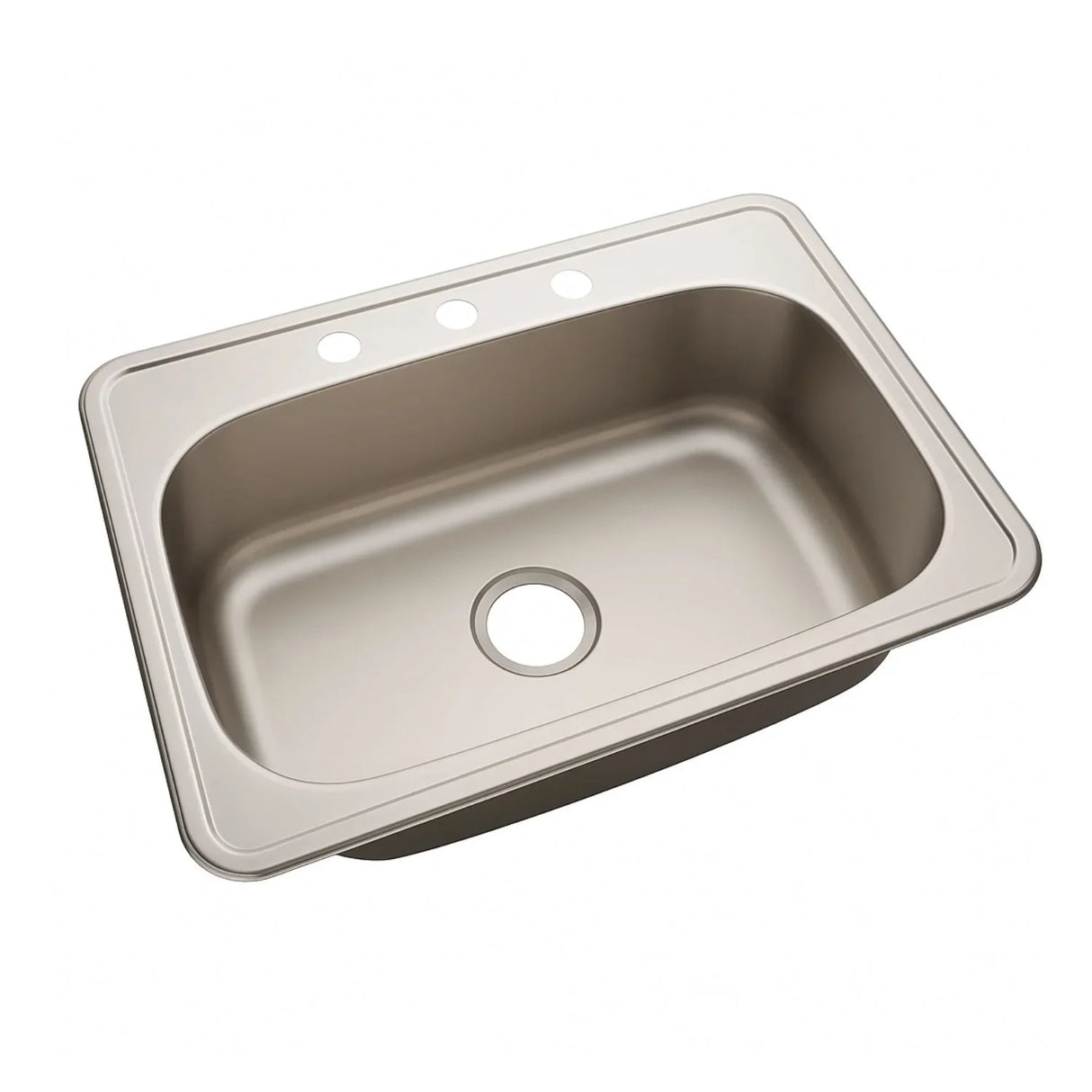 Lavaplatos para Griferia Sobre Poner Acero Inoxidable 62*48 3 huecos