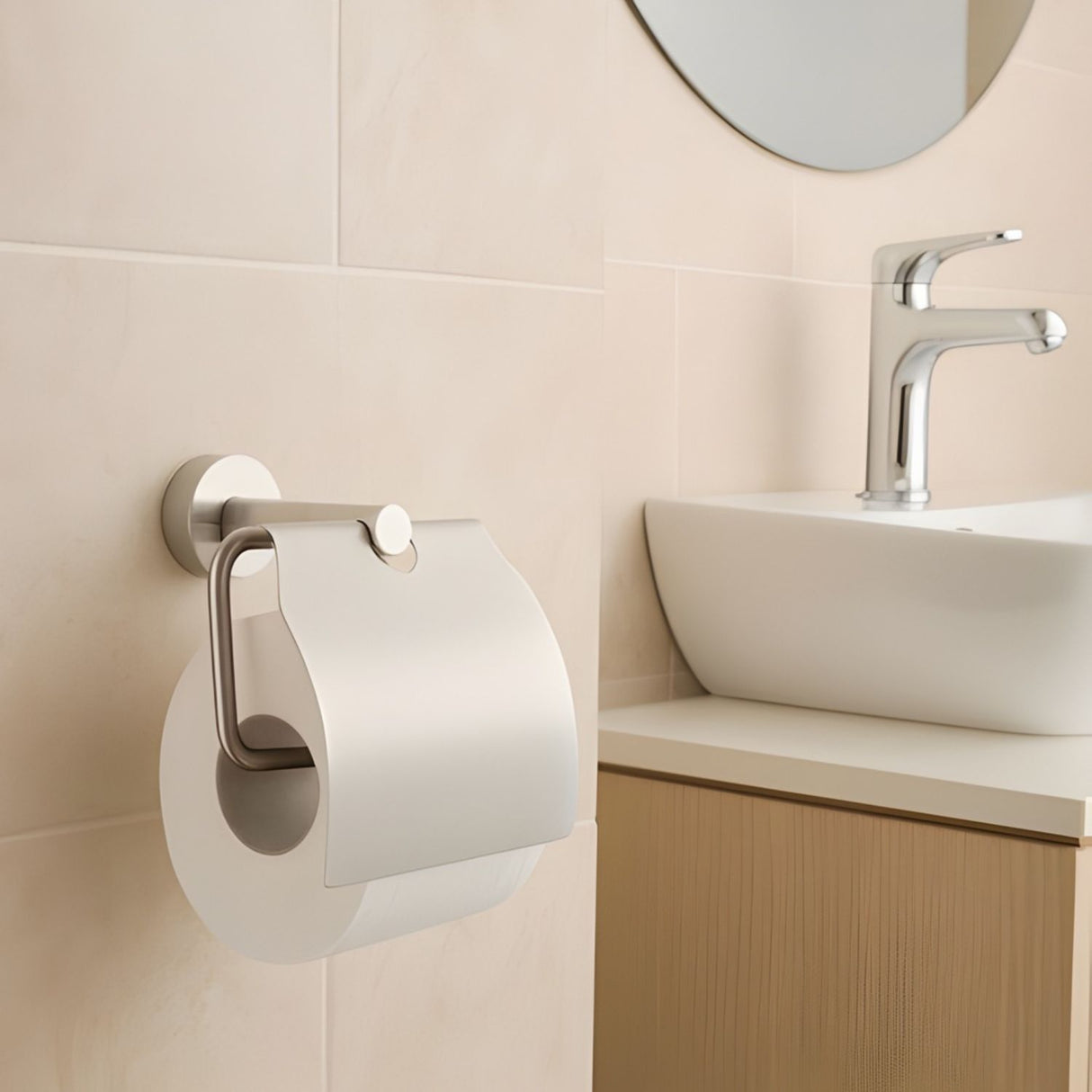 Juego De Accesorios Para Baño X 6 Sovrano Níquel Texturiza