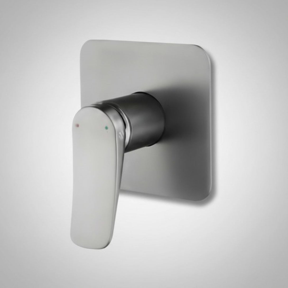 Mezclador Ducha Monocontrol Volare Gris Concreto Diseño Moderno