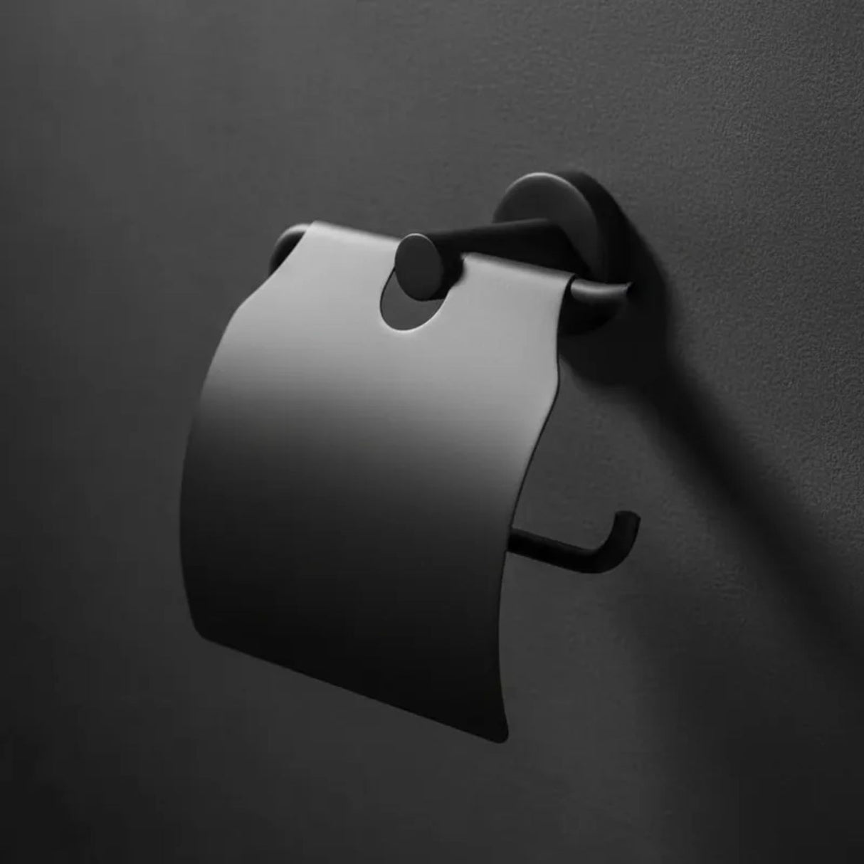 Juego Accesorios Baño Singolo X 6 Negro Mate Diseño Moderno