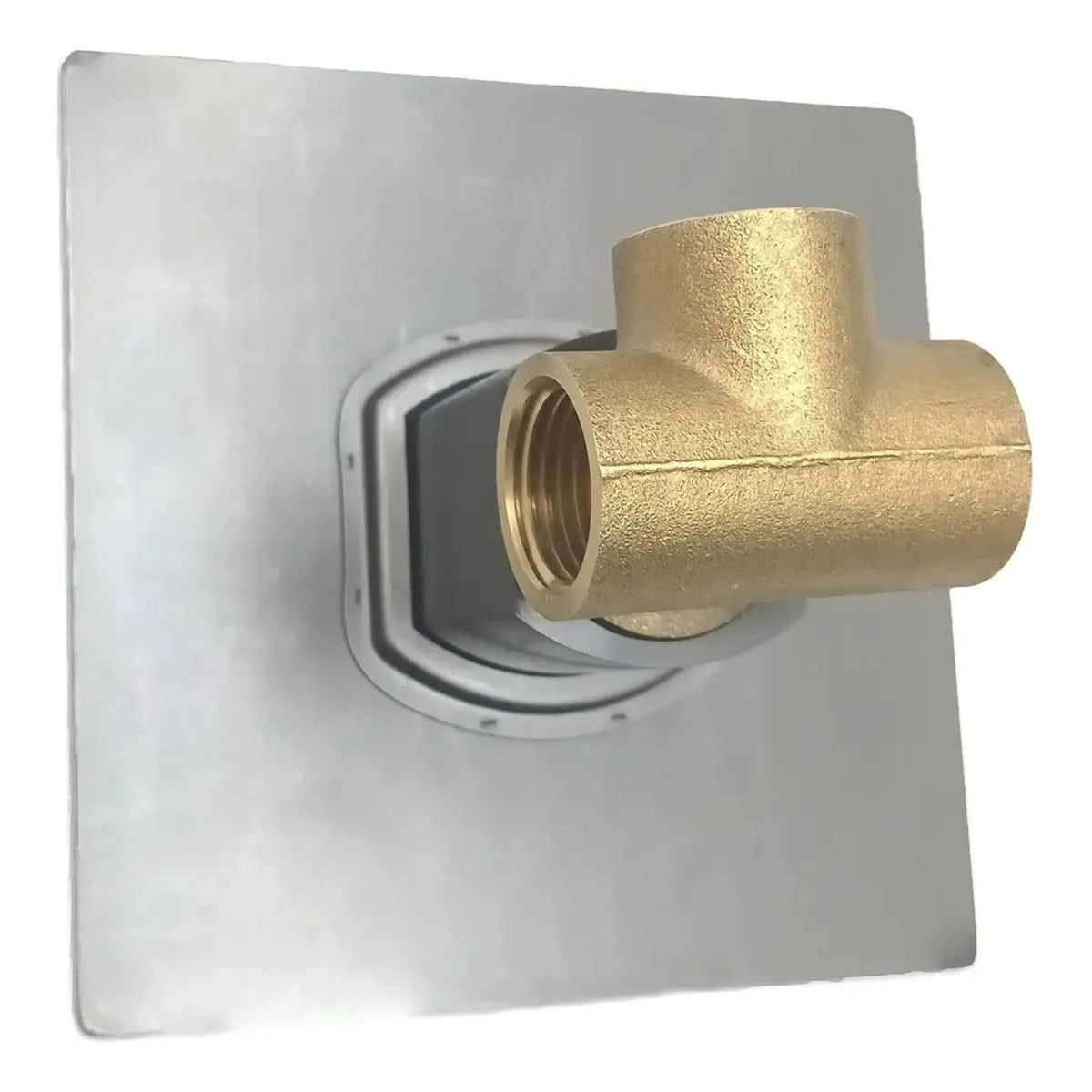 Mezclador Monocontrol Empotrado para Ducha Kassel Gunmetal