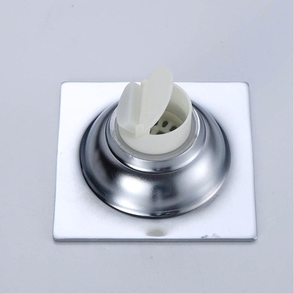 Rejilla Piso 10x10cm Acero Inoxidable