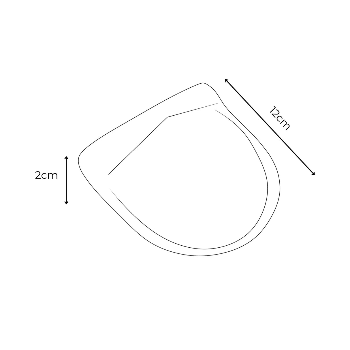 Jabonera en Porcelana Blanca