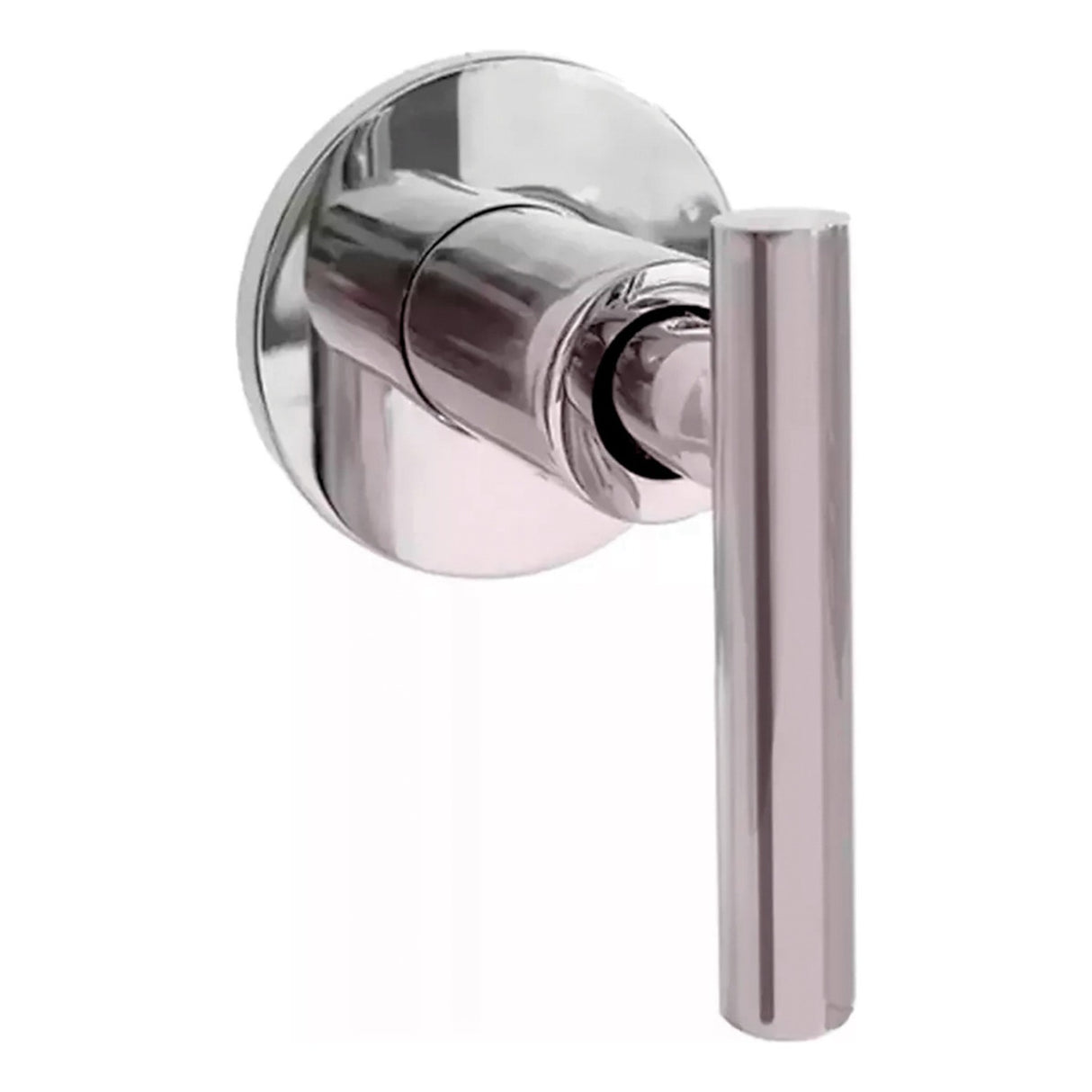 Manija Ducha Metalica Agua Fría Plateada Cromada