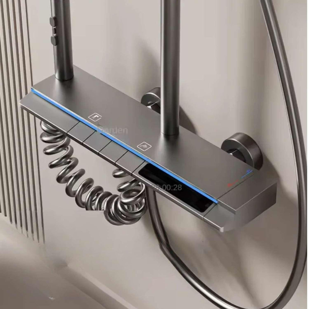 Ducha Inteligente Digital Pantalla Temperatura Ajuste Modos