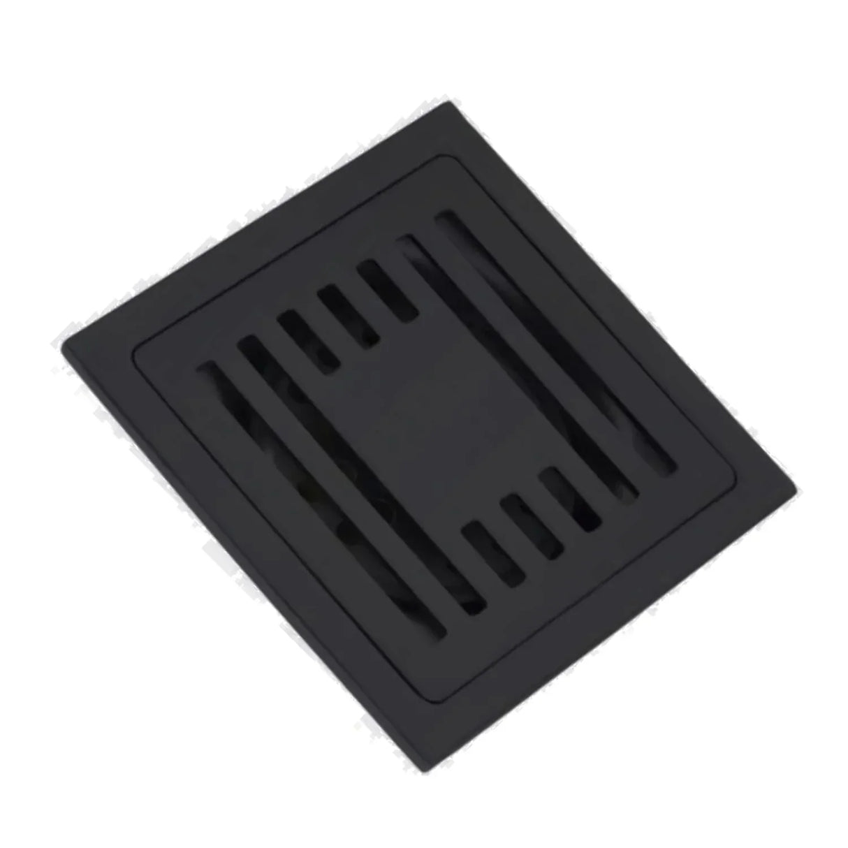 Rejilla Lujo 10 x 10 cm Anti Olores Bronce-Aluminio Negro