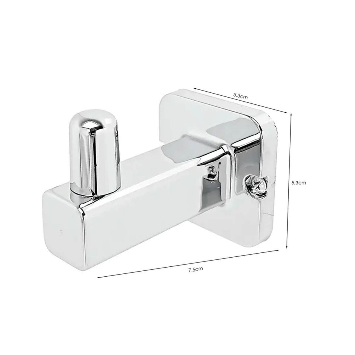 Juego Accesorios Baño 6 Piezas Cromo