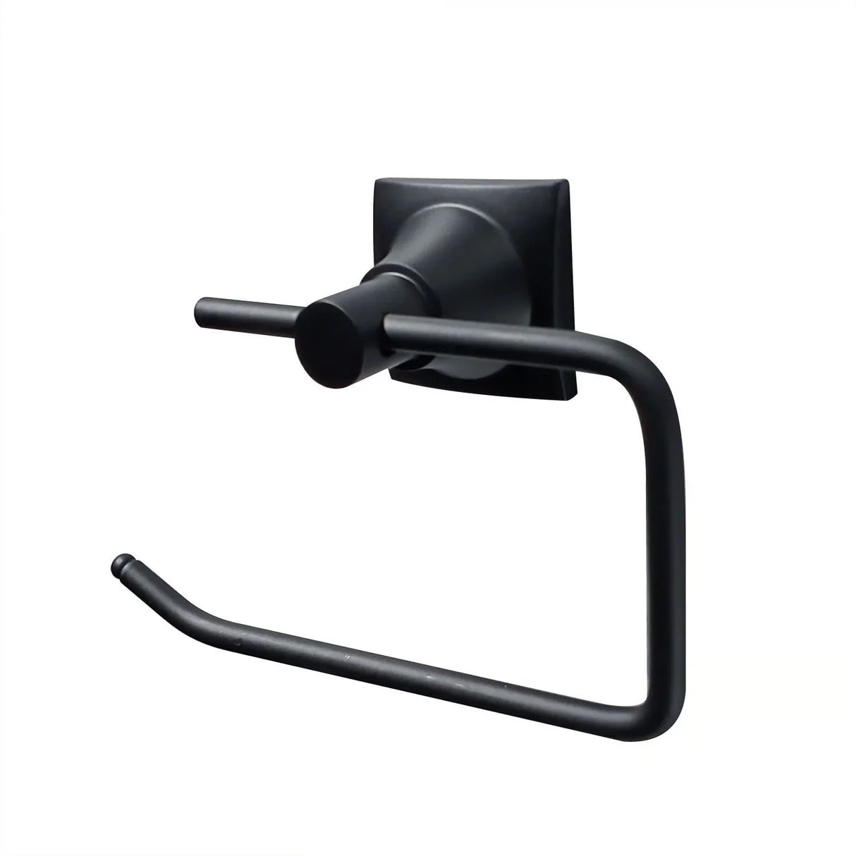 Set De Accesorios Baño Negro Metálico Línea Quadrato Negro Mate 4 Piezas– Alta Calidad