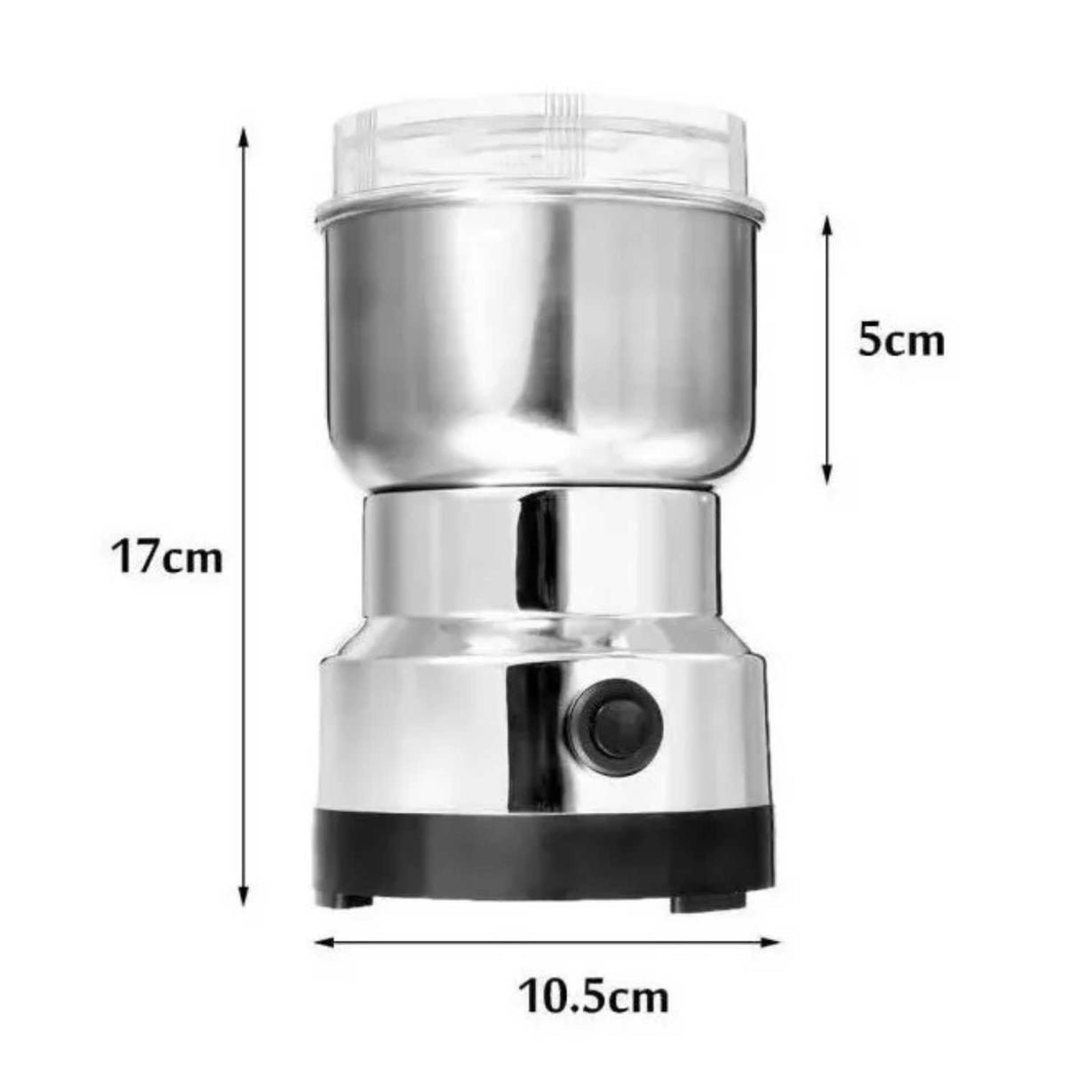 Molino Eléctrico de Café y Especias de Acero Inoxidable