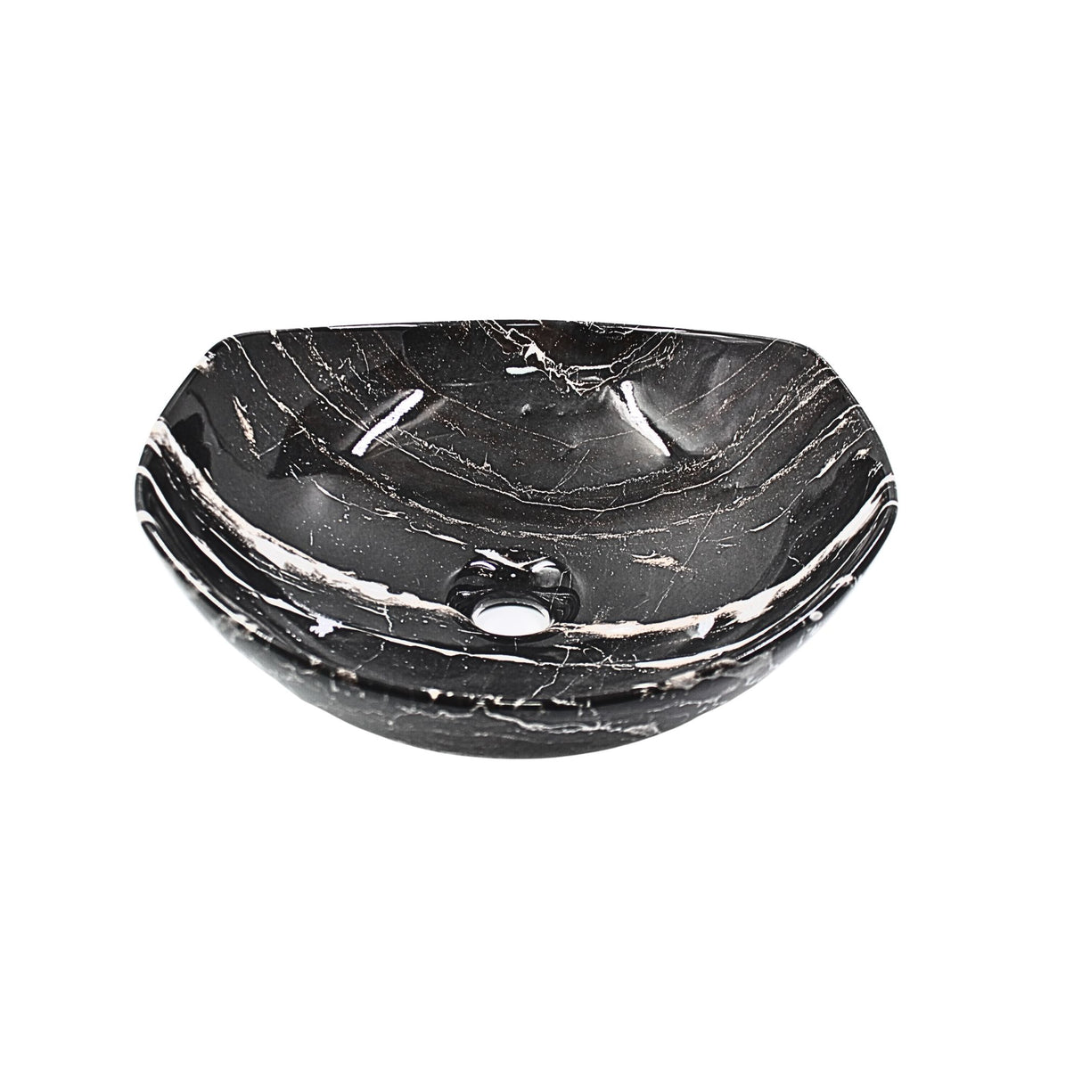 Lavamanos de Sobreponer Ónix en Porcelana 42 × 38 × 14 cm
