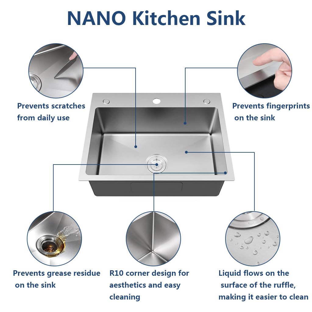 Lavaplatos Lujo de Acero Inoxidable Artline con Estación de Trabajo