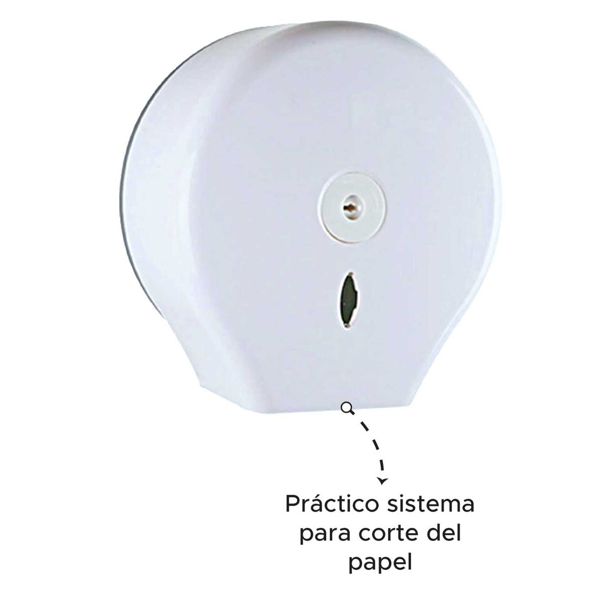 Dispensador de Papel Higiénico Jumbo Plástico ABS 🧻✨