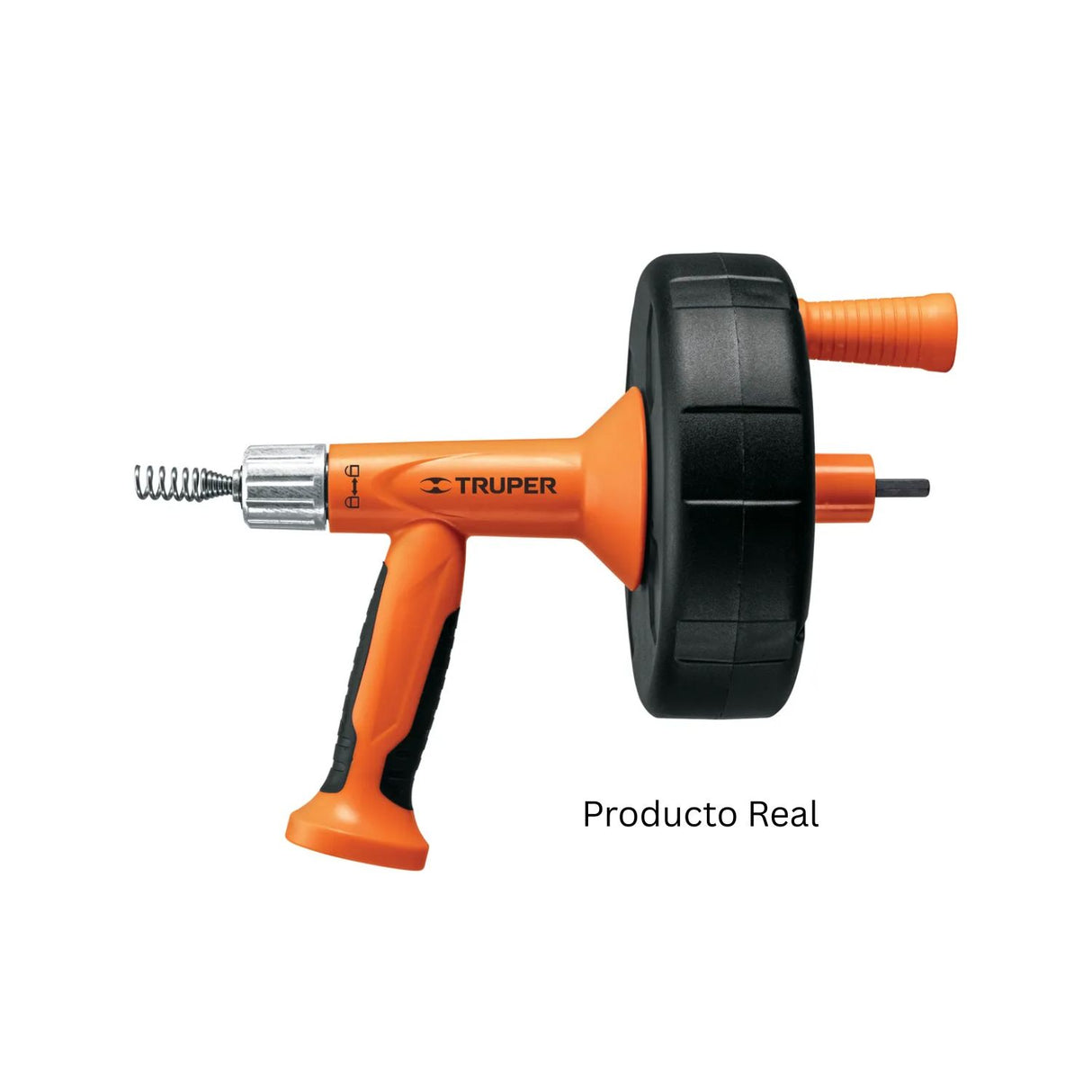 Sonda Destapacaños Manual O Taladro 7.6m Acero Punta Espiral