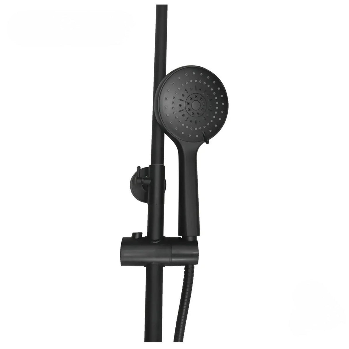Columna de Ducha Notte Negra 114 cm con Monomando y Teleducha de 5 Funciones
