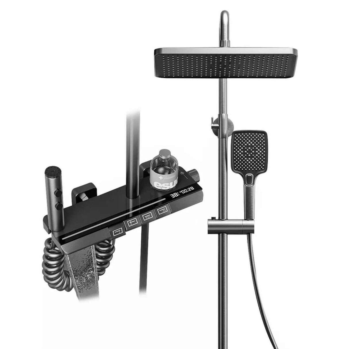 Ducha Inteligente Digital Pantalla Temperatura Ajuste Modos