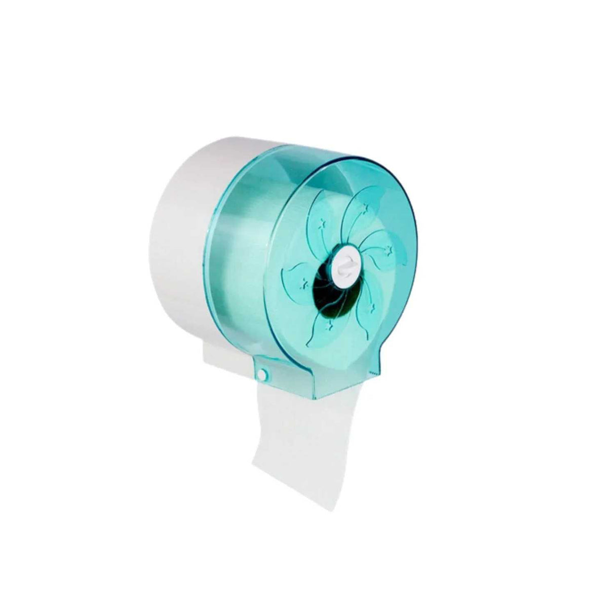 Dispensador de Papel Higiénico para Hogar ABS Acrílico 17 x 15.5 x 13 cm | Porta Rollo Familiar