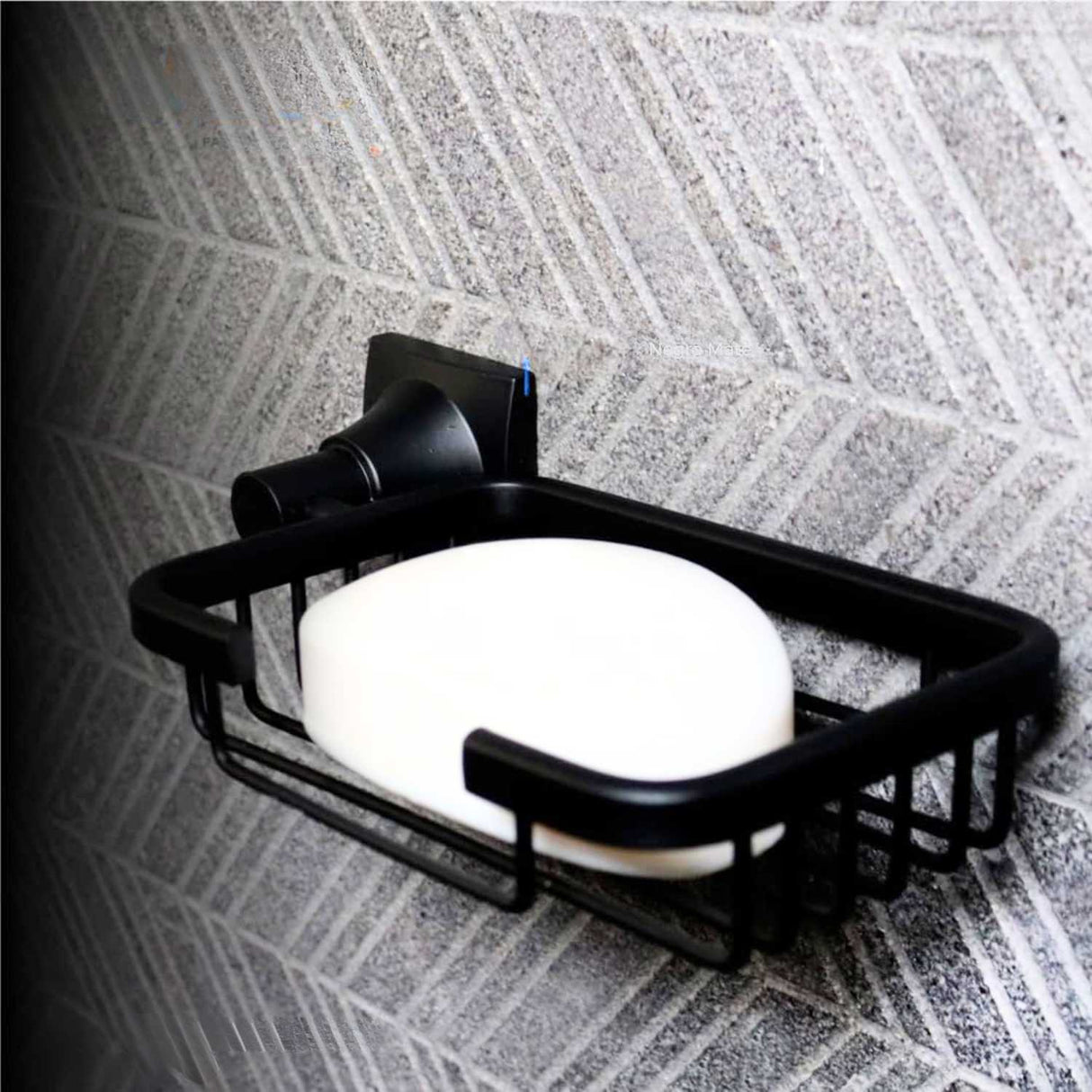 Set de Accesorios para Baño Negro Mate x4 Piezas