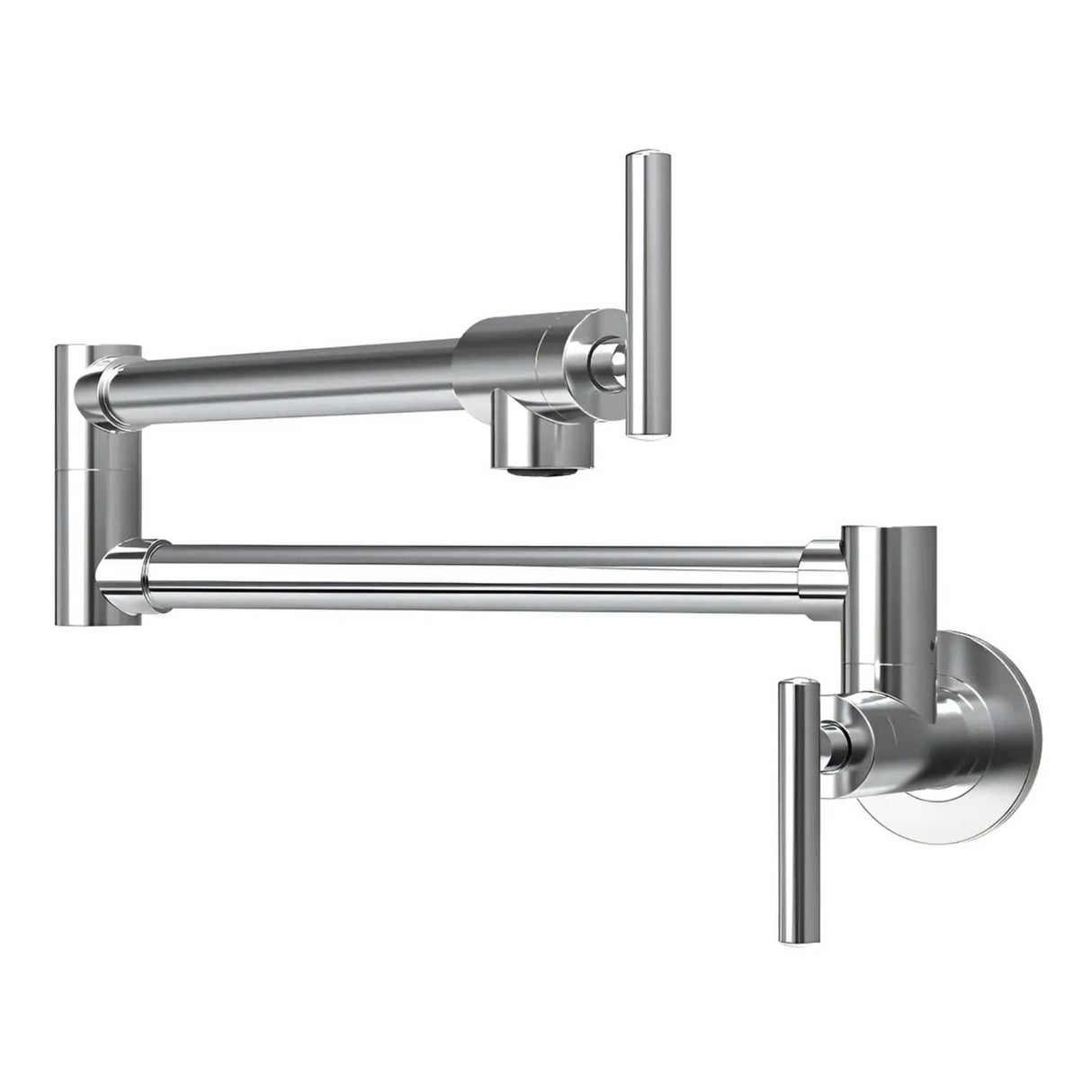 Llave Pared Escualizable Acero Inoxidable 304 Satin 58 cm | Grifería Flexible para Cocina