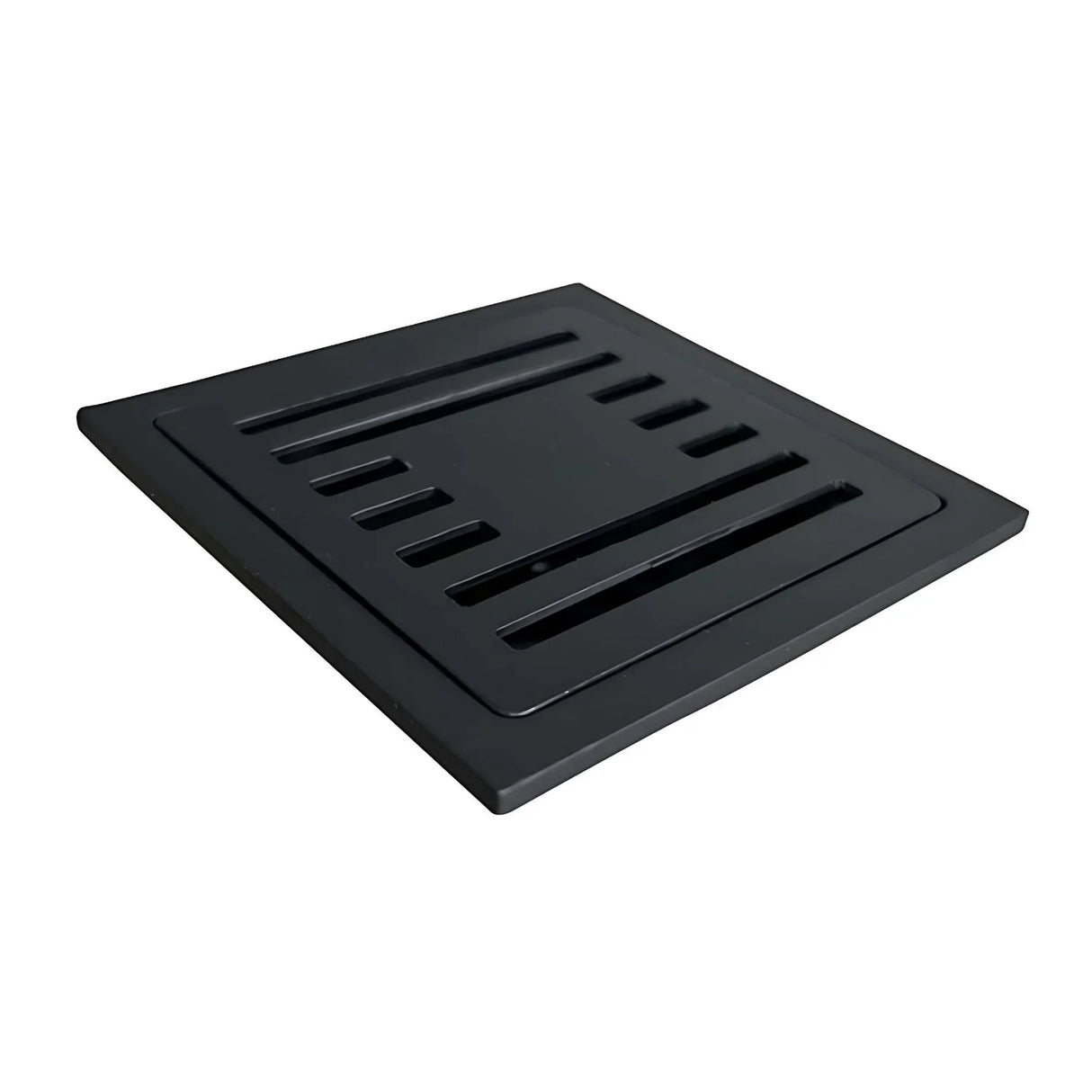 Rejilla Lujo 10 x 10 cm Anti Olores Bronce-Aluminio Negro