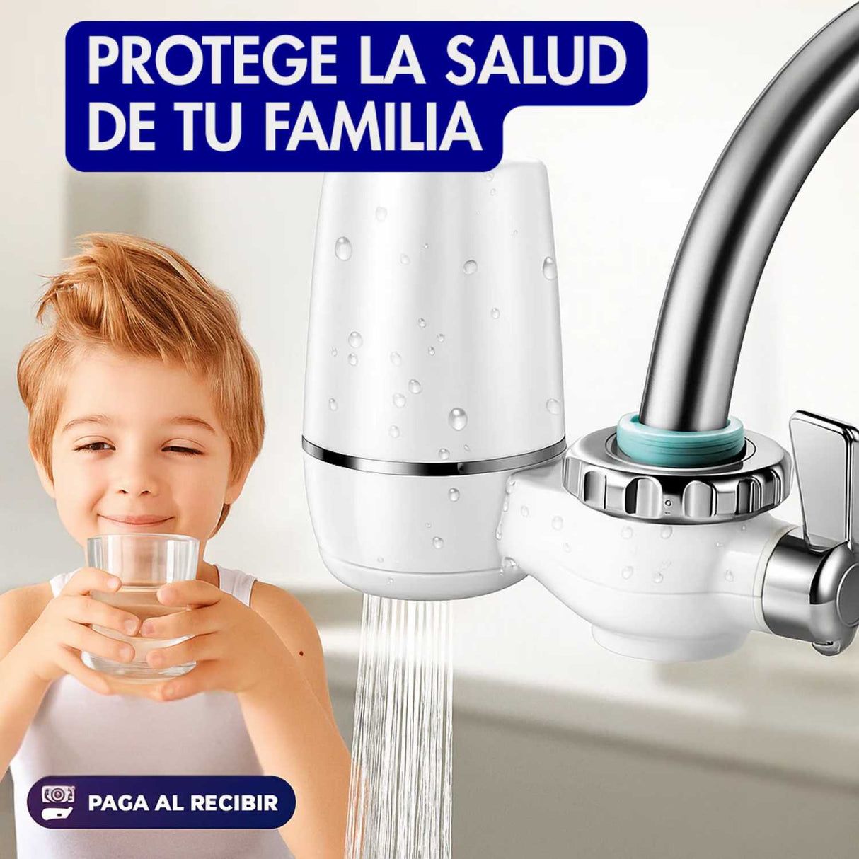 Purificador de Agua MultiFiltro™ – Agua pura y fresca directo de tu grifo