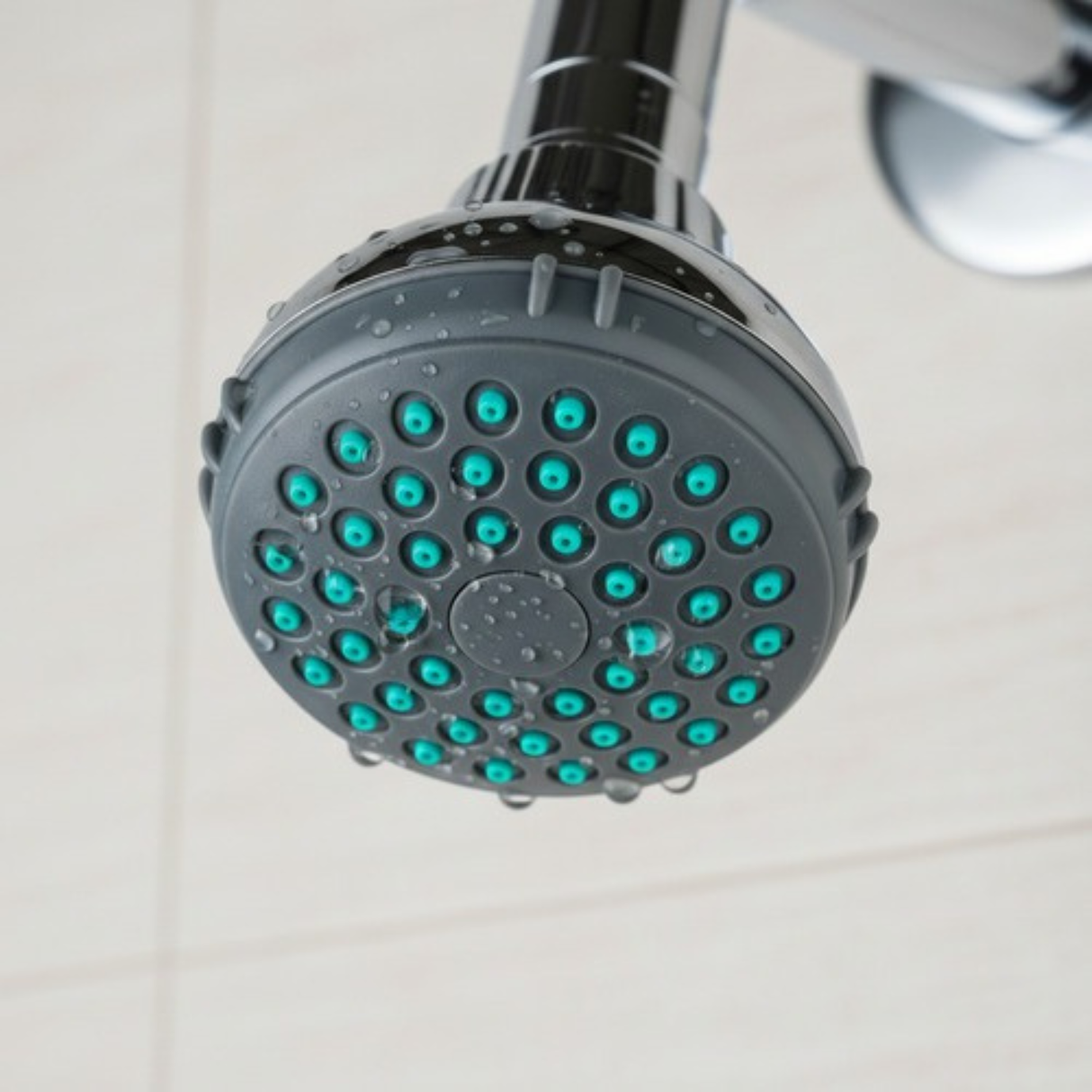 Regadera Pamo Línea Cascada Para Ducha Efecto Natural Plateado Cromado