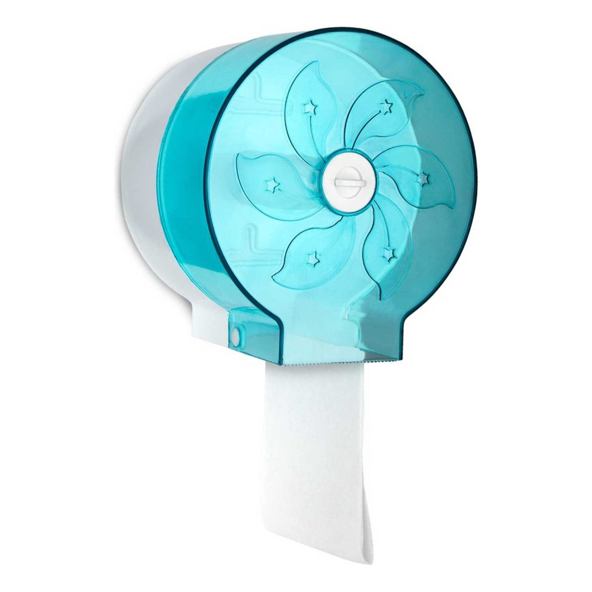Dispensador de Papel Higiénico para Hogar ABS Acrílico 17 x 15.5 x 13 cm | Porta Rollo Familiar