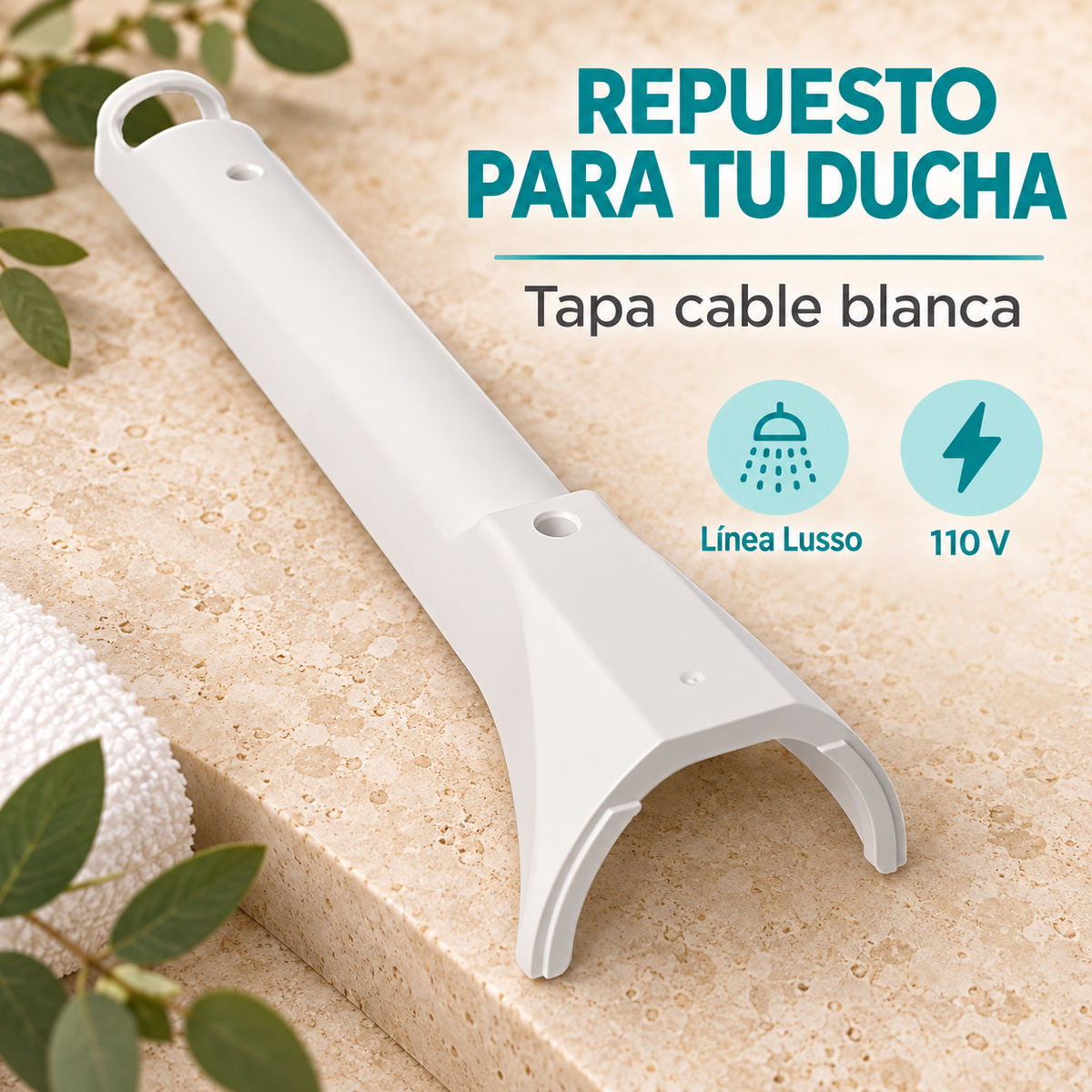 Características del repuesto de ducha