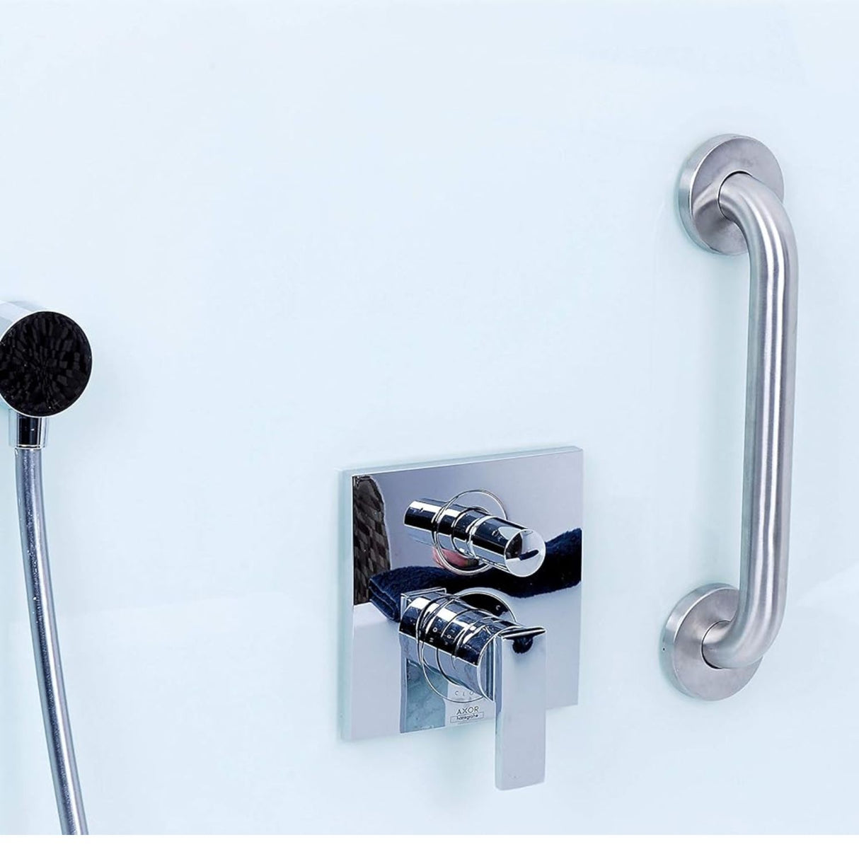 Barra de Seguridad en Acero SUS304 Satinado 80 cm – Resistente y Fácil Instalación