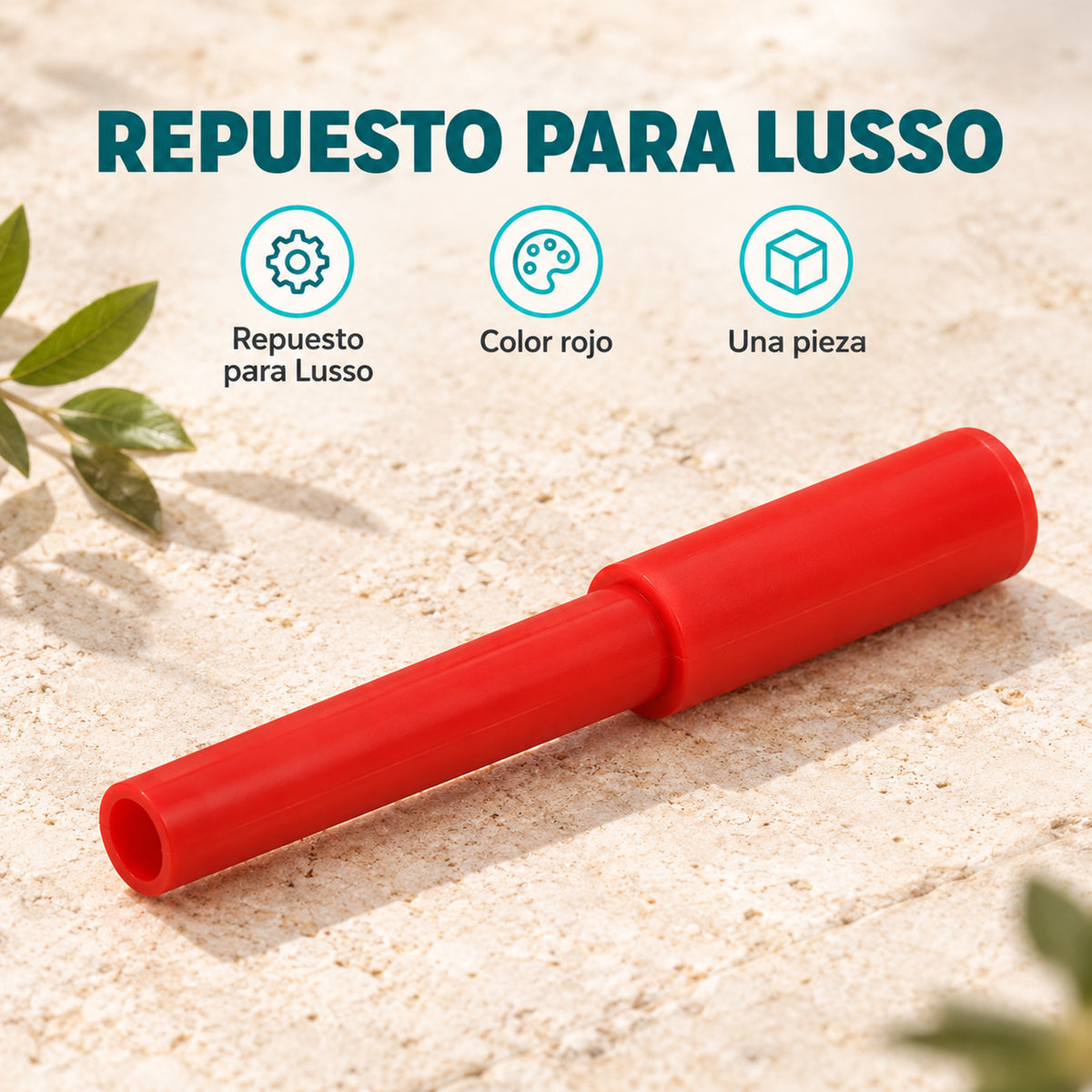 Direccionador Rojo Para Ducha Lusso — características del producto